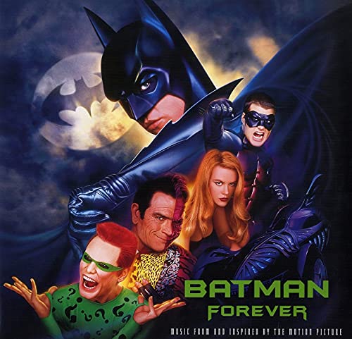 Various Artists Batman Forever: Music From The Motion Picture (Colored Vinyl, Blue, Silver, 140 Gram Vinyl, Brick & Mortar Exclusive) (2 Lp's)