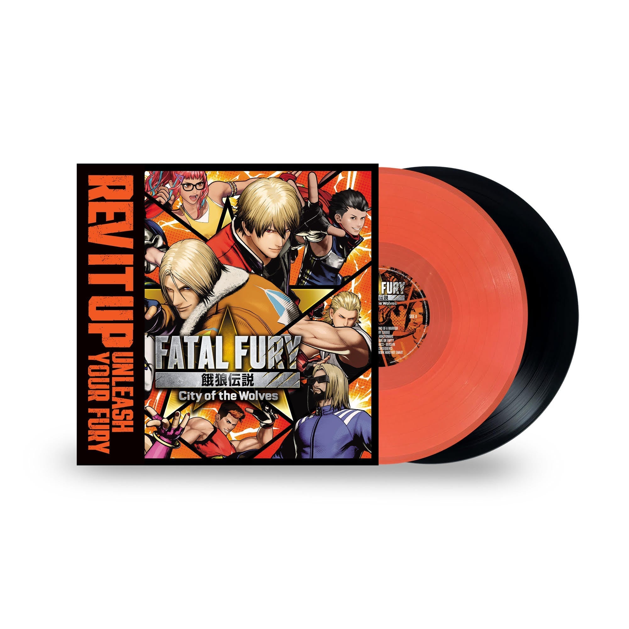 Various Artists Fatal Fury: City Of The Wolves (Indie Exclusive) (Original Video Game Soundtrack) [Red & Black Vinyl] [2LP]