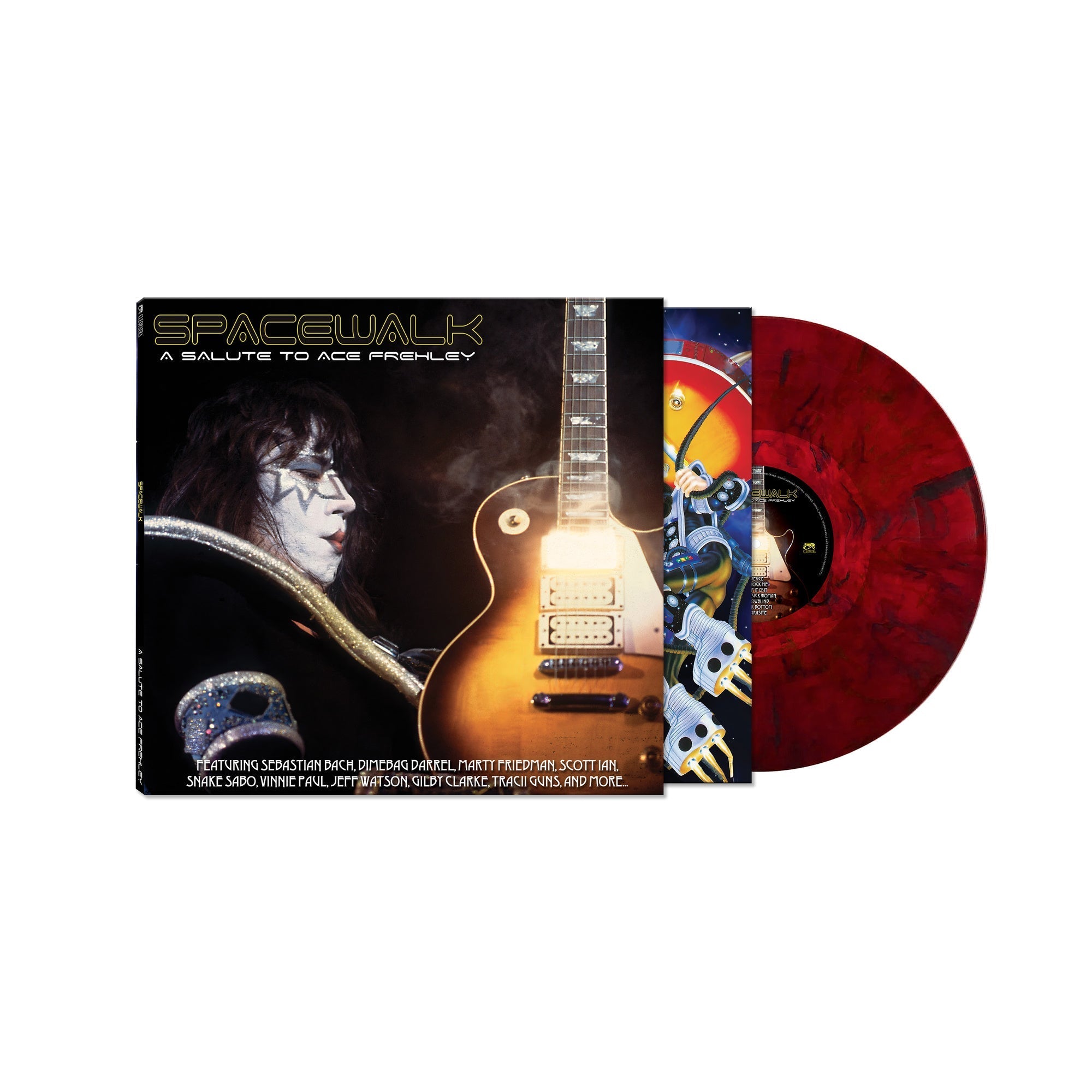 Various Artists Spacewalk - A Tribute To Ace Frehley (Limited Edition) [Red Marble Vinyl]