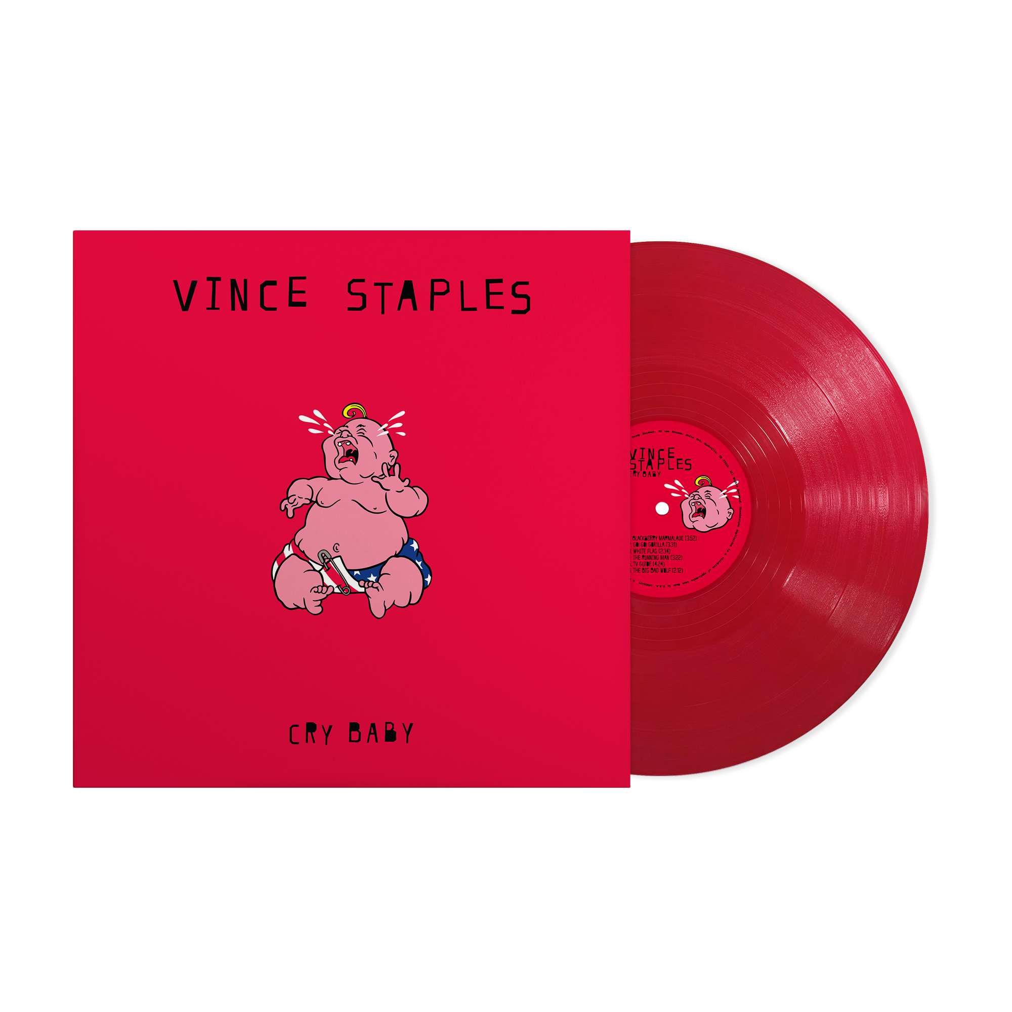 Vince Staples Cry Baby (Indie Exclusive) [Red LP]