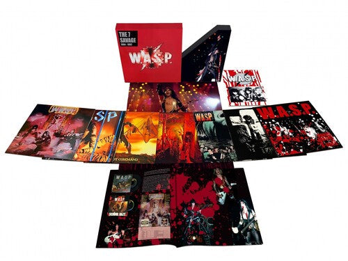 W.A.S.P. 7 Savage: 1984-1992 (Boxset with Hardback 60 Page Book In Slipcase) (7 Cd's)