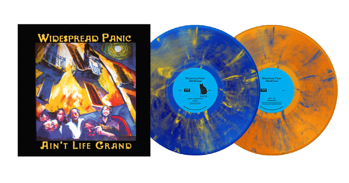Widespread Panic Ain'T Life Grand [Blue/Yellow Swirl & Orange/Blue Swirl] [2Lp]