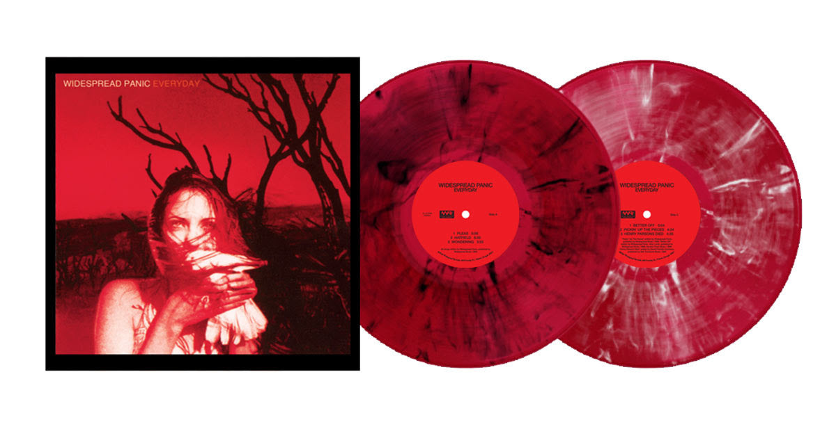 Widespread Panic Everyday [Maroon/Black Swirl & Maroon/White Swirl] [2Lp]