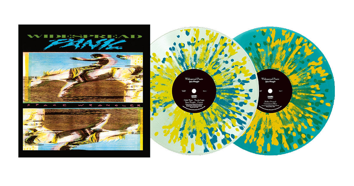 Widespread Panic Space Wrangler [White W/ Teal/Yellow Splatter & Teal W/ Green/Yellow Splatter] [2Lp]