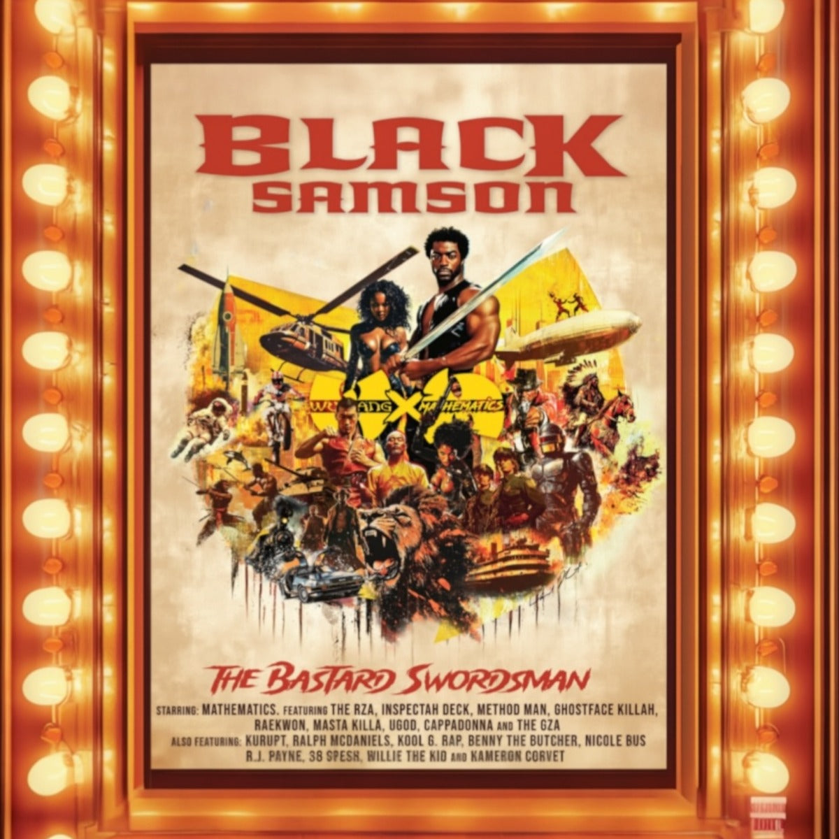 Wu-Tang And Mathematics The Saga Continues Collection (180G) Black Samson, The Bastard Swordsman: Wu-Tang