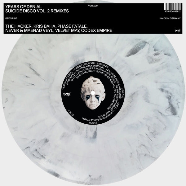 YEARS OF DENIAL Suicide Disco Vol. 2 Remixes