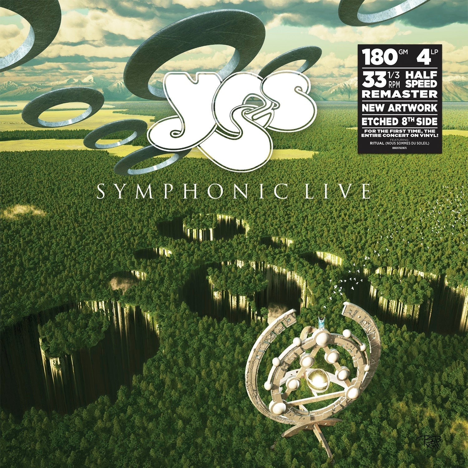 Yes Symphonic Live [Limited Edition 180G 4LP] [Half-Speed]