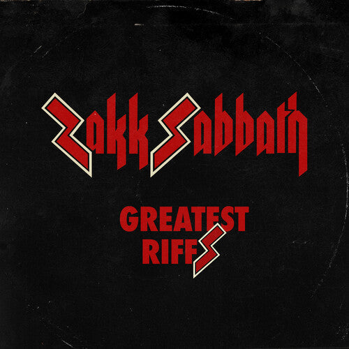 Zakk Sabbath Greatest Riffs (Red Colored Vinyl,140 Gram Vinyl, Indie Exclusive, Limited Edition)