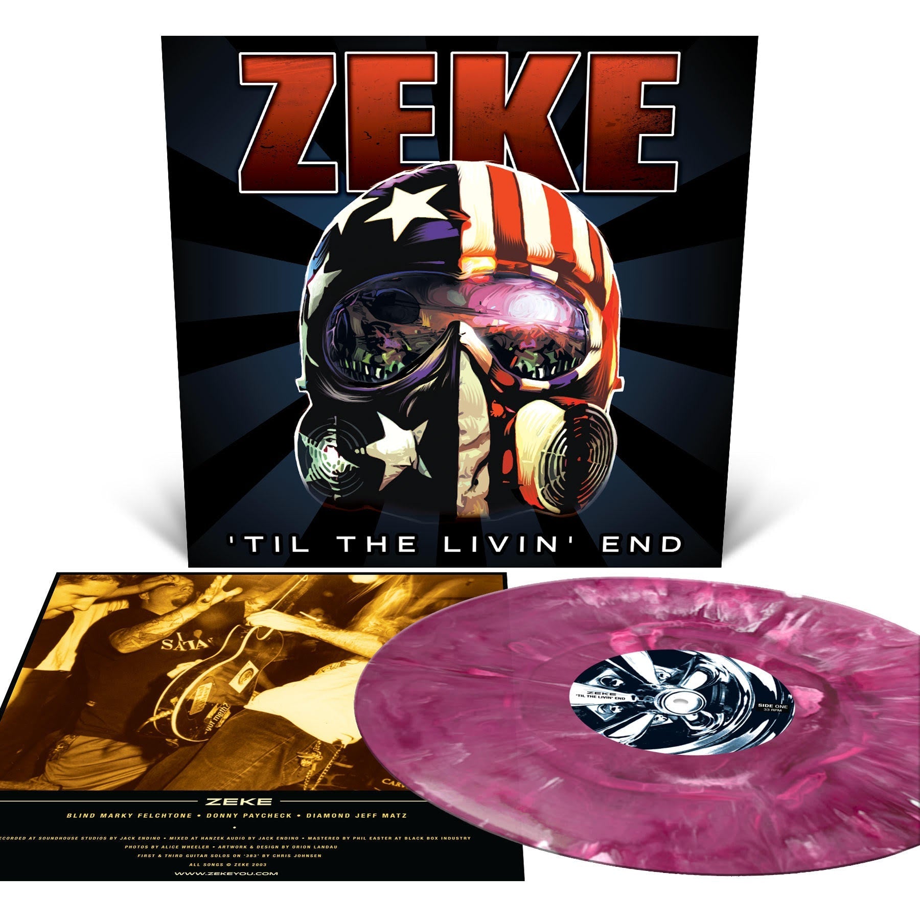 Zeke Til The Livin' End [Custom Marble]