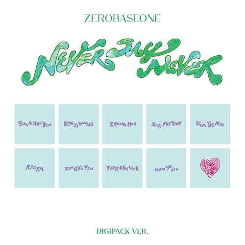 Zerobaseone Never Say Never [Digipack Ver.]